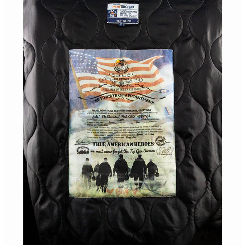 Top Gun The New GOAT Varsity Jacket
