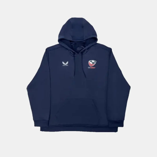 USA Rugby Brush Back Overhead Hoodie