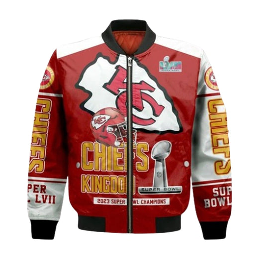 Chiefs Super Bowl LIX Champions Bomber Jacket