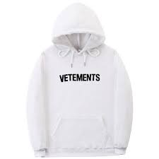 Vetements printed full sleeves hoodie