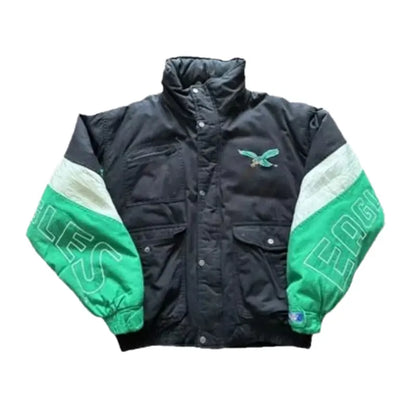 Vintage Philadelphia Eagles Triple Fat Goose Kelly Green Jacket