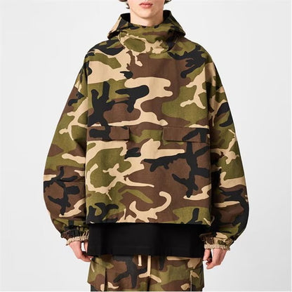 FEAR OF GOD ESSENTIALS Military Nylon Hooded Anorak
