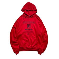 Vetements Restricted Red Hoodie