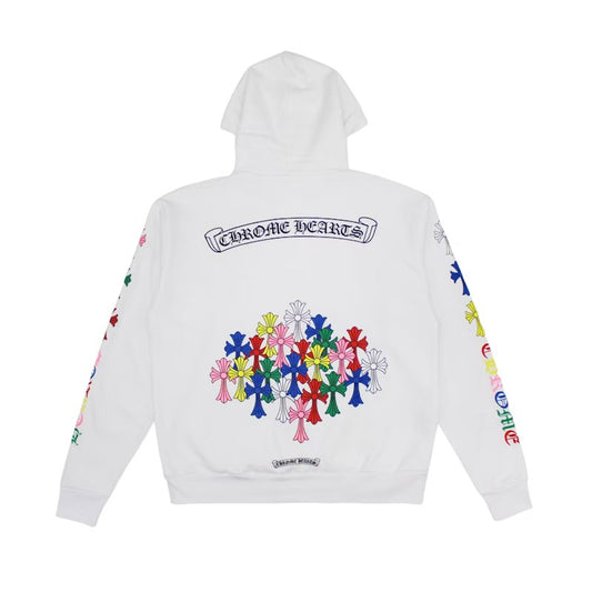 White Chrome Hearts Hoodie