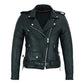 Women’s Classic Motorcycle Leather Jacket
