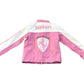 Ferrari Pink Leather Jacket