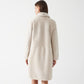Women’s Beige Shearling Coat