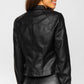 Women’s Biker Black Leather Jacket
