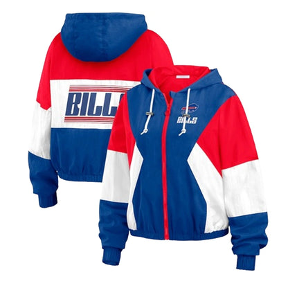 Women's Buffalo Bills WEAR by Erin Andrews Royal Jacket