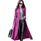 Women’s Lambskin Leather Trench Jacket Over Coat
