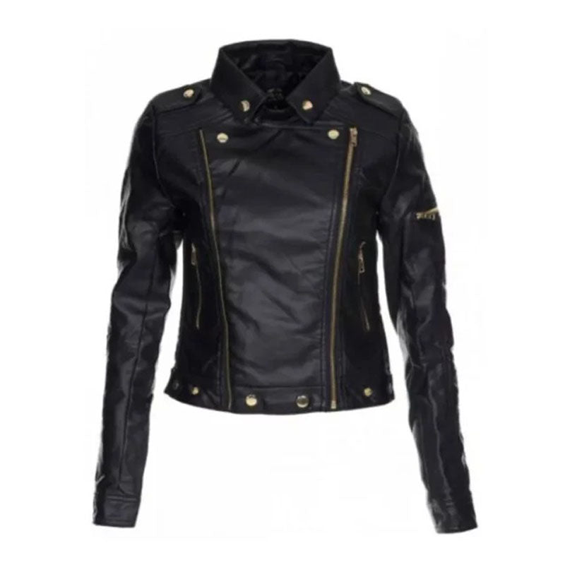 Women’s Moto Leather Jacket