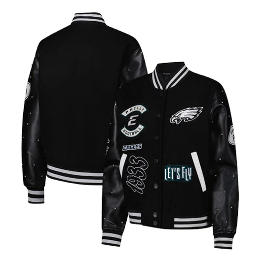 Women's Philadelphia Eagles The Wild Collective Sparkle Jacket