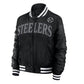 Women’s Pittsburgh Steelers Fanatics Black Elements Wave  Jacket