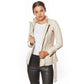Women’s Real Beige Leather Jacket