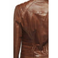 Women’s Real Brown Leather Classic jacket