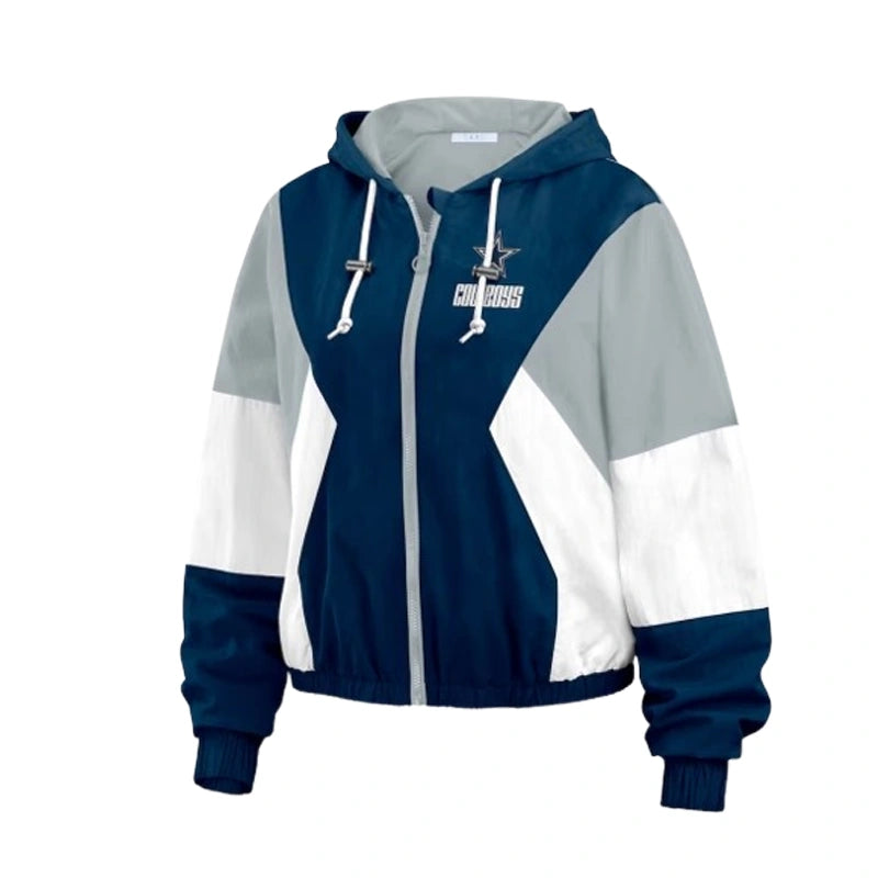 Women’s WEAR by Erin Andrews Navy Dallas Cowboys Jacket