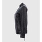 Women Cafe Racer Leather Jacket
