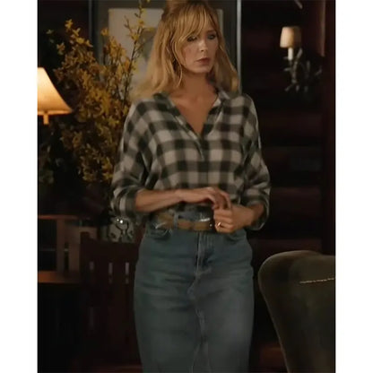 Yellowstone Beth Dutton Denim Skirt