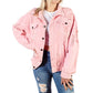 Yellowstone Beth Dutton State of Mind Pink Denim Jacket