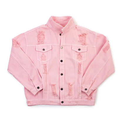 Yellowstone Beth Dutton State of Mind Pink Denim Jacket