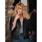 Yellowstone S04 Beth Dutton Black Leather Jacket