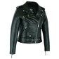 Women’s Classic Motorcycle Leather Jacket