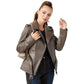 Women’s Real Mink Leather Jacket