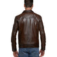 Men’s Real Brown Leather Jacket