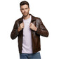 Men’s Real Brown Leather Jacket