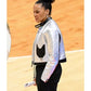 Dawn Staley Silver Leather Jacket