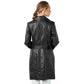 Women’s Real Black Leather Coat