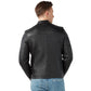 Men’s Real Black Leather Jacket