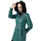 Women’s Real Turquoise Leather Coat