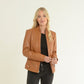 Women’s Leather Jacket Tan
