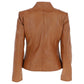 Women’s Leather Jacket Tan