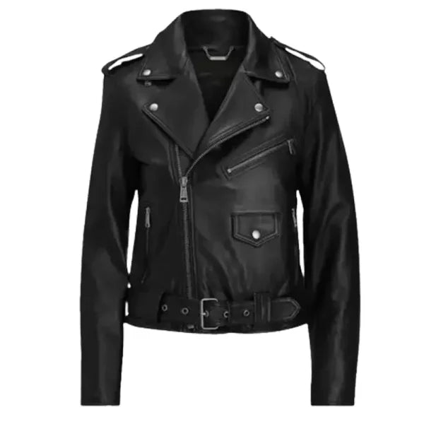 womensasymmetricalstyleblackleatherjacket